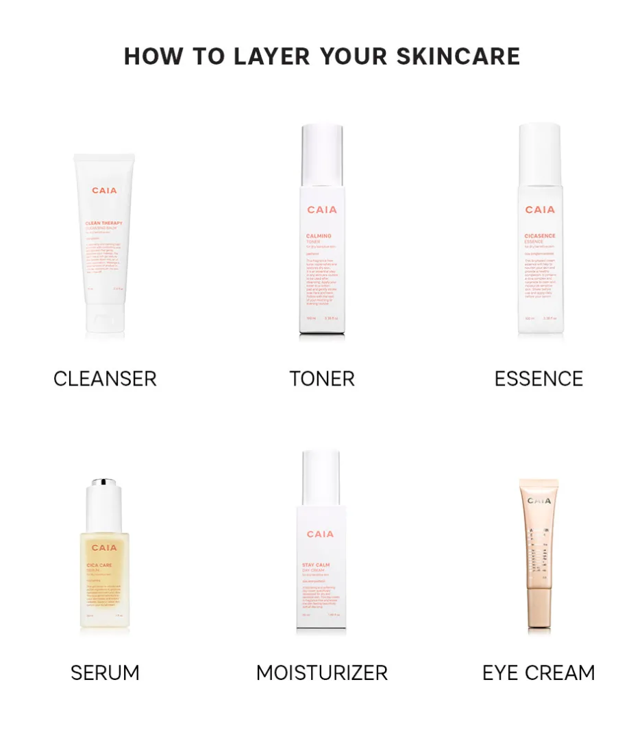 CAIA Cosmetics Torr/Känslig Hy|Serum & Ansiktsolja<CICA CARE SERUM