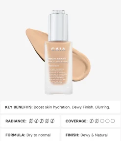 CAIA Cosmetics Serum & Ansiktsolja|Foundation<DEWY DROPS