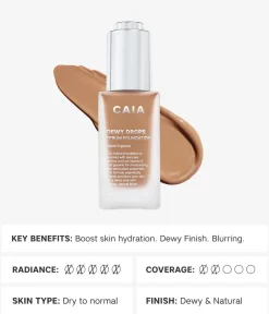 CAIA Cosmetics Serum & Ansiktsolja|Foundation<DEWY DROPS