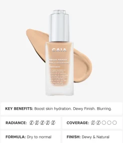 CAIA Cosmetics Serum & Ansiktsolja|Foundation<DEWY DROPS