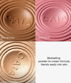 CAIA Cosmetics Blush|Highlighter<GLOW KIT