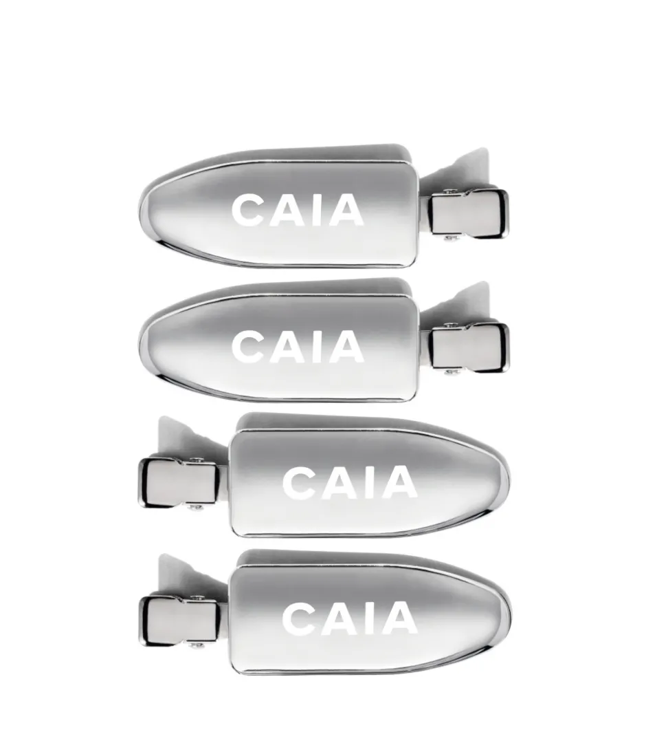 CAIA Cosmetics Merch|Sminkverktyg<SILVER HAIR CLIPS