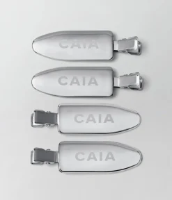 CAIA Cosmetics Merch|Sminkverktyg<SILVER HAIR CLIPS