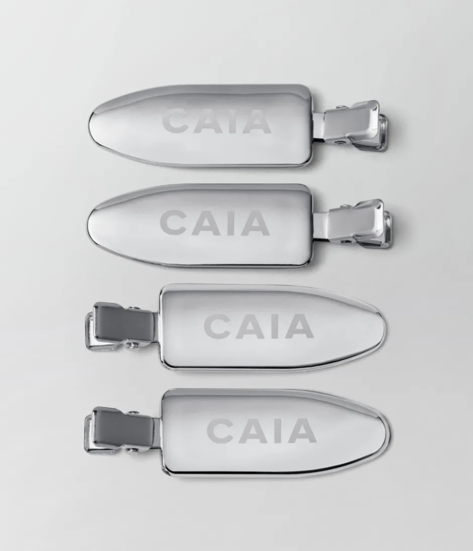 CAIA Cosmetics Merch|Sminkverktyg<SILVER HAIR CLIPS